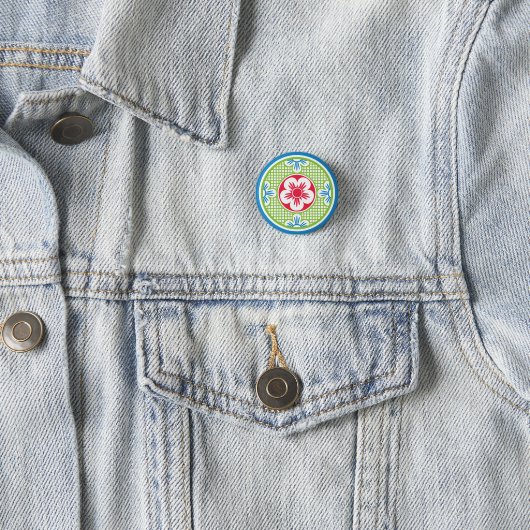 Mah Jongg Logo 2 Button (In situ)