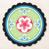 Mah Jongg Logo 2 Onderzetter (Voorkant)