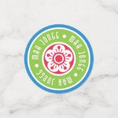 Mah Jongg Logo Confetti (Kleine voorkant)