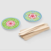 Mah Jongg Logo Fans Handwaaier (Niet-gemonteerd)