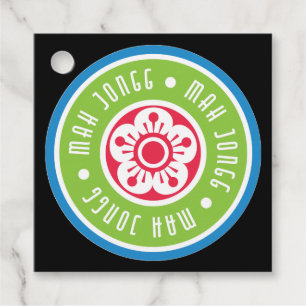 Mah Jongg Logo Label
