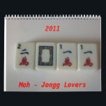 Mah-Jongg lovers 2011 Kalender<br><div class="desc">A moet 2011 kalender hebben voor alle mah-jongspelers. elke maand is een speciaal afbeelding dat het spel met grote afbeeldingen ,  woorden en data weergeeft waardoor het gemakkelijk is om design te lezen . voor en achter .</div>