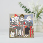 Mah Jongg MAHJ! Platte Kaart (Staand voorkant)