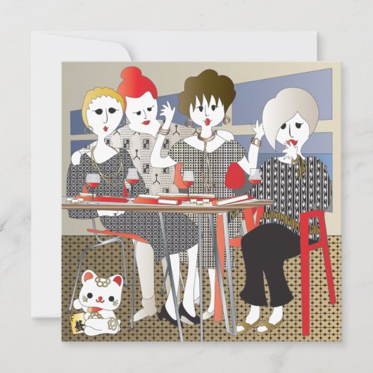 Mah Jongg MAHJ! Platte Kaart (Voorkant)