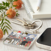 Mah Jongg MAHJ! Sleutelhanger (Voorkant Rechts)