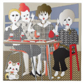 Mah Jongg MAHJ! Tegeltje (Voorkant)