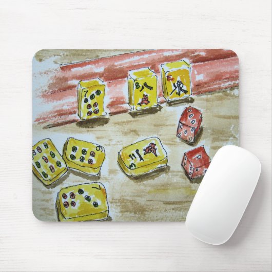 Mah Jongg (mahjong) Muismat (Met muis)