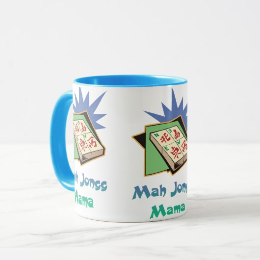 Mah Jongg Mama Mokken en Steins (Voorkant links)