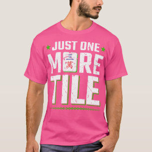Mah Jongg Mannen Vrouwen Voor Mahjong Speler T-shirt