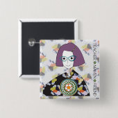 Mah Jongg Maven Button (Voorkant /achterkant)