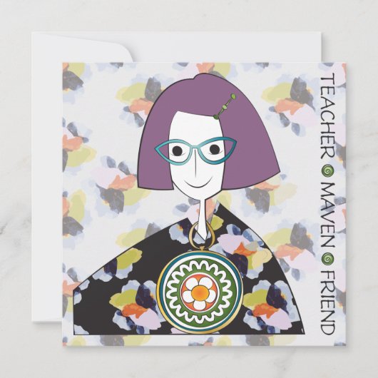 Mah Jongg Maven Flat Kaart (Voorkant)