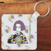 Mah Jongg Maven Sleutelhanger (Achterkant)