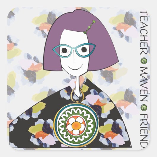 Mah Jongg Maven Stickers (Voorkant)