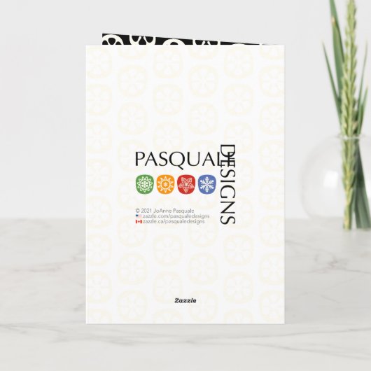 Mah Jongg Modern Card Kaart (Achterkant)