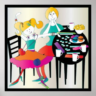 Mah Jongg Moederdag 2 Poster