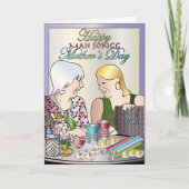 Mah Jongg Moederdag Kaart (Voorkant)