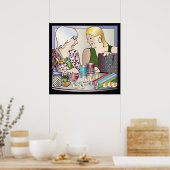 Mah Jongg Moederdag Poster (Keuken)