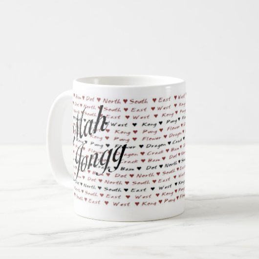 mah jongg mok - Gepersonaliseerd (Voorkant links)