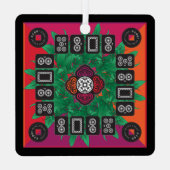 Mah Jongg Money Tree 2025 Ornament (Achterkant)