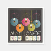 Mah Jongg New Years Servetten (Voorkant)