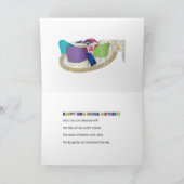 Mah Jongg New York Verjaardag Kaart (Binnen)