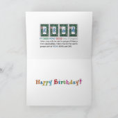 Mah Jongg NIEUWS Verjaardag Kaart (Binnen)