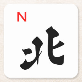Mah Jongg North Tile Onderzetter