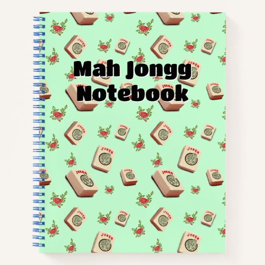 Mah Jongg Notebook Notitieboek (Voorkant)
