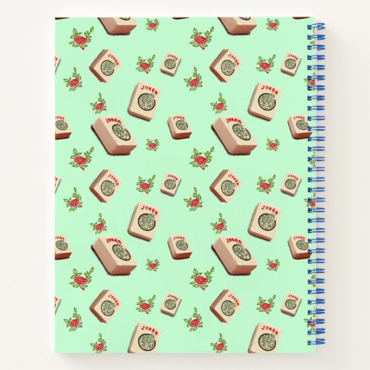 Mah Jongg Notebook Notitieboek (Achterkant)