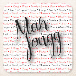 Mah Jongg Onderzetter