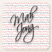 Mah Jongg Onderzetters (Voorkant)