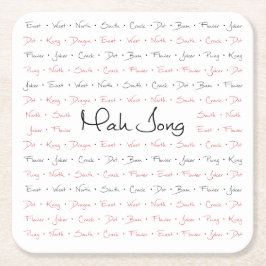 Mah Jongg Onderzetters