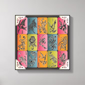 Mah Jongg One Bams Canvas Afdruk (Voorkant)
