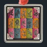 Mah Jongg One Bams Metalen Ornament<br><div class="desc">Design geïnspireerd door mooie Mah Jongg tegels. De producten omvatten tegels,  magneten,  spelden,  kaarten en meer.</div>