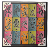 Mah Jongg One Bams Tegeltje (Voorkant)