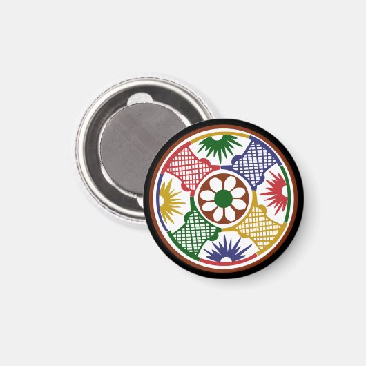 Mah Jongg One Circle Magneet (Voorkant / Achterkant)