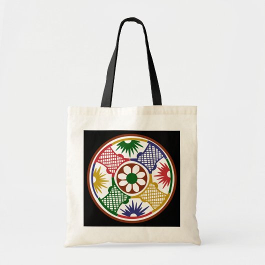 Mah Jongg One Circles Tote Bag (Voorkant)