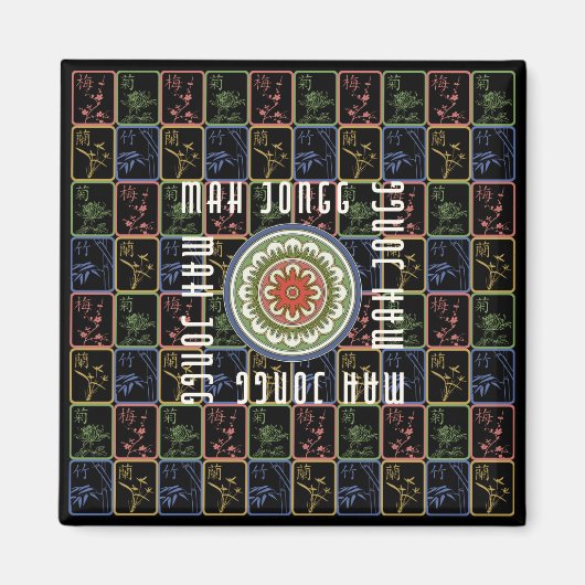 Mah Jongg One Dot Magnet (Voorkant)