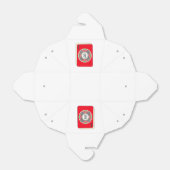 Mah Jongg One Dot Tegel Favor Box Bedankdoosjes (Uitgevouwen)