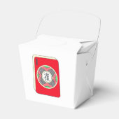 Mah Jongg One Dot Tegel Favor Box Bedankdoosjes (Voorkant Zijde)