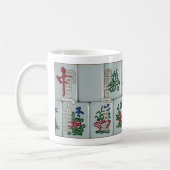 Mah-Jongg op tegels (set 6) Koffiemok (Links)