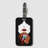 Mah Jongg Oracle Bagagelabel (Voorkant (verticaal))