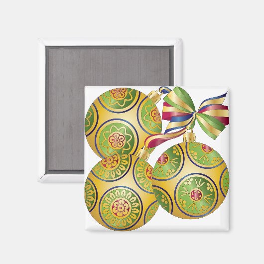 Mah Jongg Ornaments Magnet (Voorkant / Achterkant)