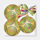 Mah Jongg Ornaments Magnet (Voorkant)