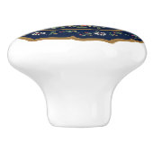 Mah Jongg Pattern Keramische Knop (Zijkant)