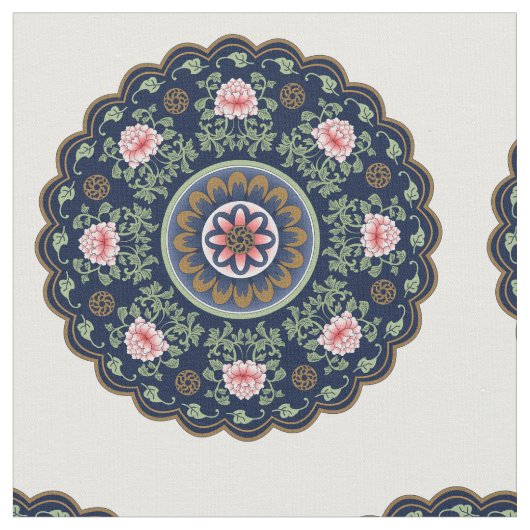 Mah Jongg Pattern Stof (Close Up)