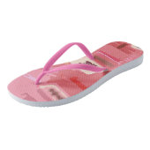 Mah Jongg Pink Tiles Teenslippers (Schuin)
