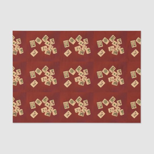 Mah Jongg Play Tissuepapier (Voorkant)