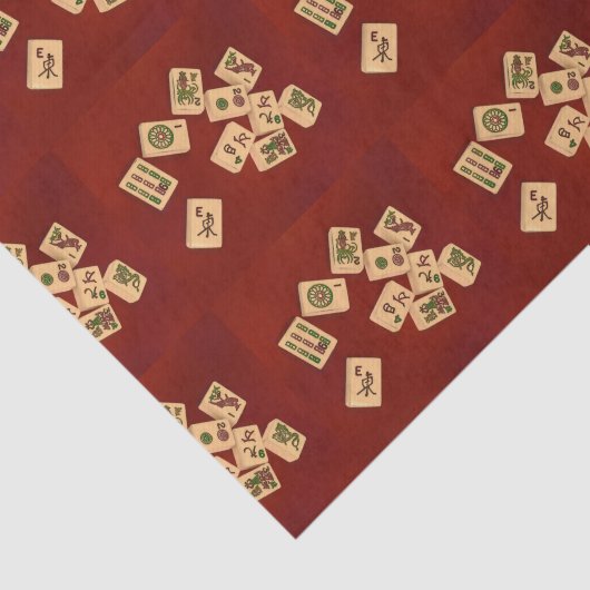 Mah Jongg Play Tissuepapier (Detail)