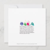 Mah Jongg Polka-Dots Flat Card Kaart (Achterkant)